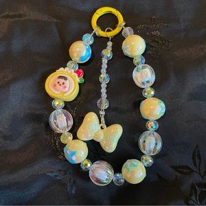 Adorable shining handmade beads keychains,Bag Charm, Phone Charm, Christmas Gift